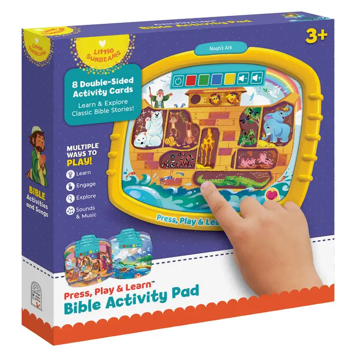 Bible Stories Early Learning Religious Activity Pad