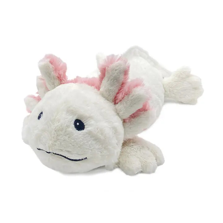 Junior Warmie Axolotl Stuffed Animal (9")