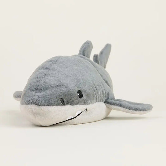 Junior Warmie Shark Stuffed Animal (9")