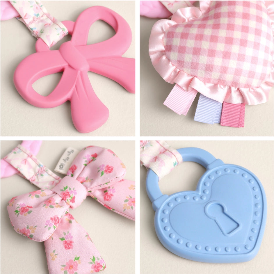 Itzy Bitzy Busy Ring Teething Activity Bows