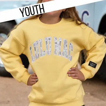 Lulu Mac Youth Girls Graphic Sweatshirt