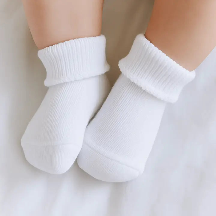 Magnolia Baby Essential White Socks