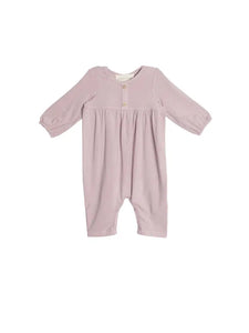 Baby Girls Periwinkle Solid Romper