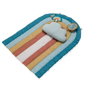 Itzy Ritzy Bitzy Bespoke Ritzy Tummy Time Rainbow Play Mat
