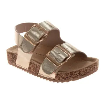 Laura Girls Buckle Closure Platform Sandals