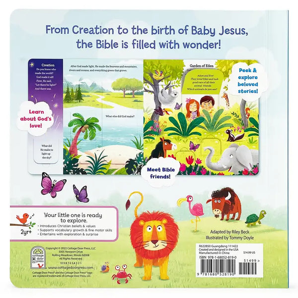 Best-Loved Bible Stories Lift-A-Flap Board Book