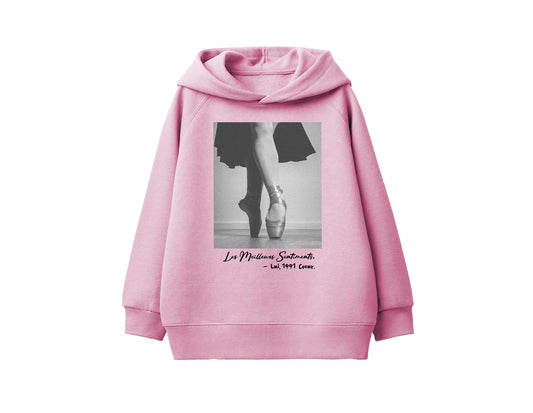Youth Girls Ballet Fleece Hoodie