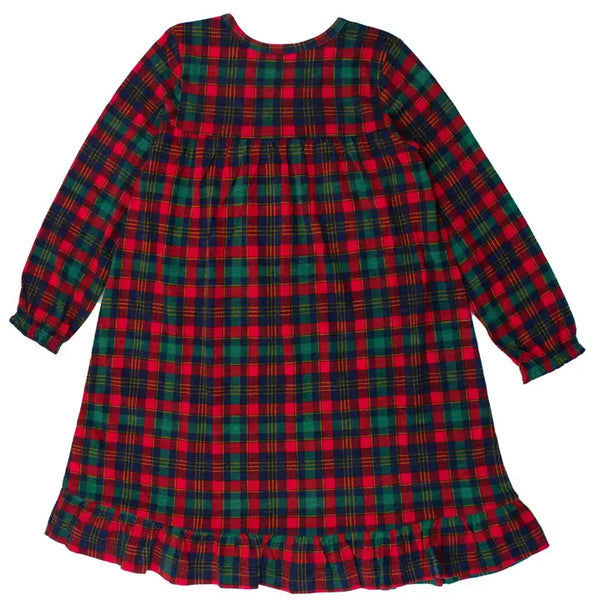 Toddler Girls Merry Memories Plaid Pajama Night Gown