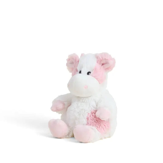 Junior Warmie Strawberry Cow Stuffed Animal (9")