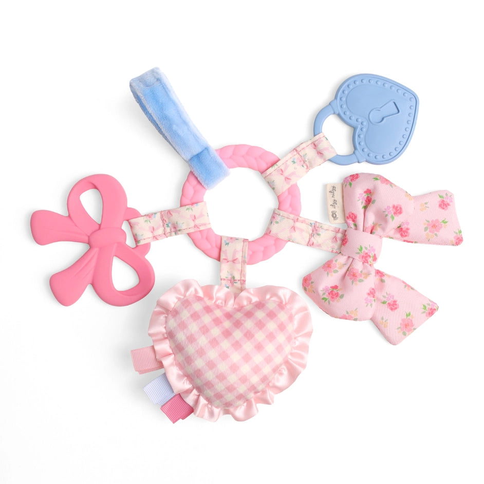 Itzy Bitzy Busy Ring Teething Activity Bows