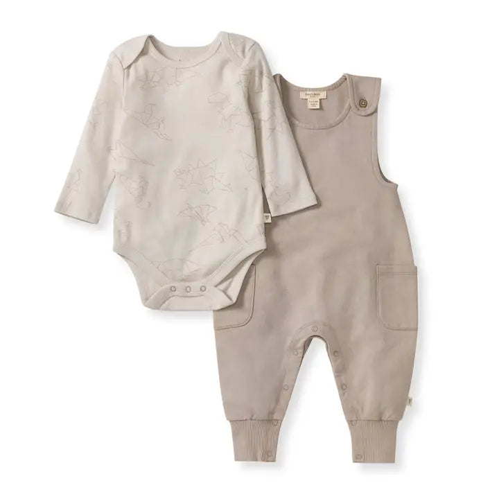 Infant Origami Bodysuit & Jumpsuit Set