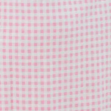 Baby Infant Girls Pink Gingham Gown Set
