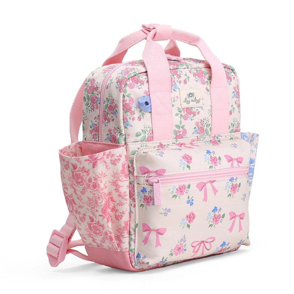 Itzy Bitzy Backpack - Ribbons & Roses