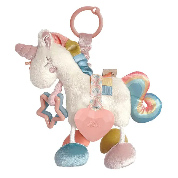 Itzy Ritzy Friends Link & Love Activity Plush with Teether Toy