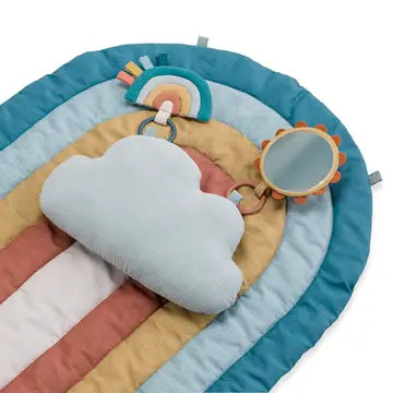 Itzy Ritzy Bitzy Bespoke Ritzy Tummy Time Rainbow Play Mat