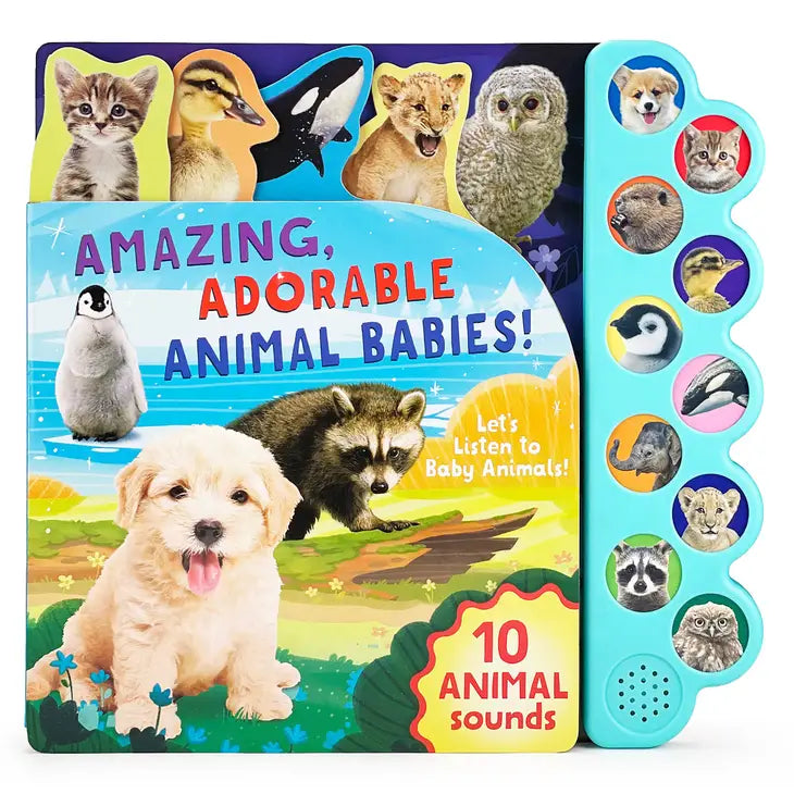 Amazing, Adorable Animal Babies Listening Book