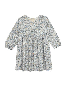 Toddler Girls Floral Hazelnut Dress