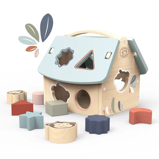 Kids House Shape Playtime Sorter
