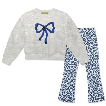 Toddler Girls Sweatshirt and Flare Pant Set