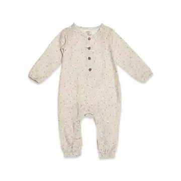 Infant Ditsy Floral Button Jumpsuit