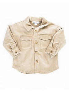 Kinsley Shirt Jacket - Sandrift Corduroy