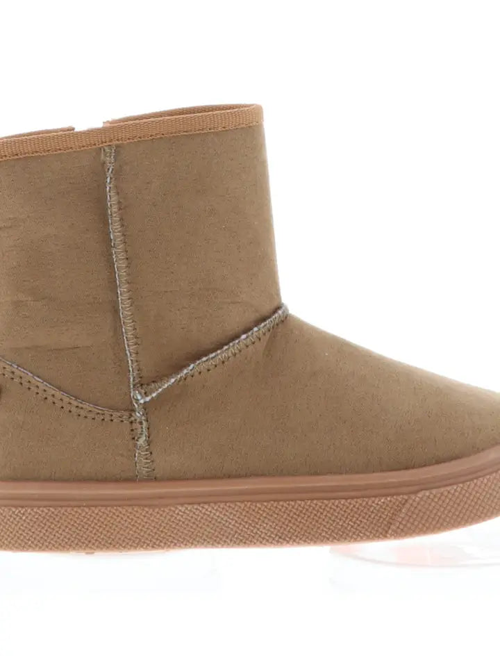 Toddler Girls Winter Fur Boots With Zipper