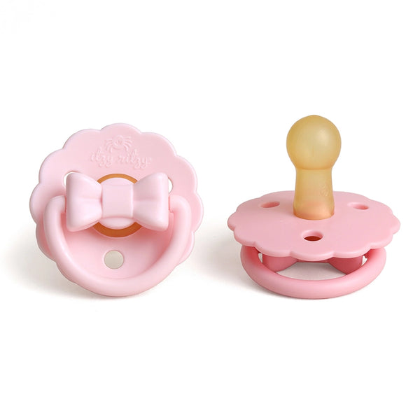 Itzy Ritzy Bow Soother Pacifier Set