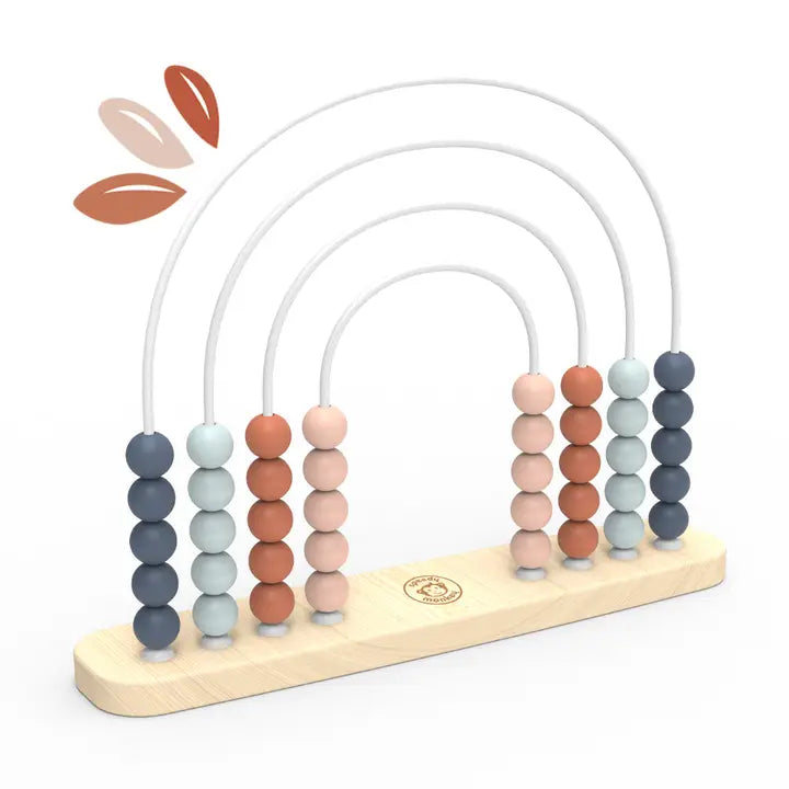 Kids Rainbow Abacus Playtime Toy