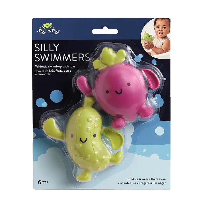 Veggie Silly Swimmers Bath & Water Wind Up Toy