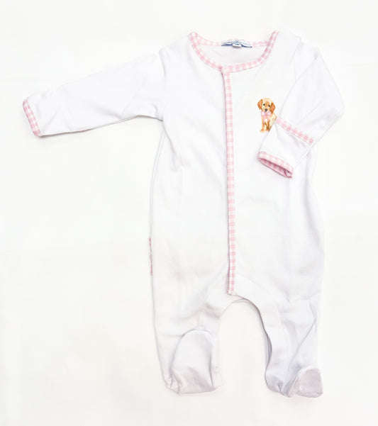 Baby Girls Sweet Golden Bubble Romper