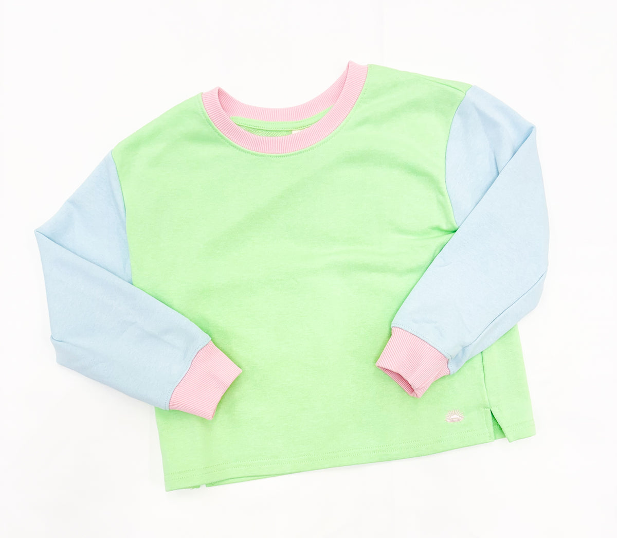 Youth Girls Colorblock Pullover