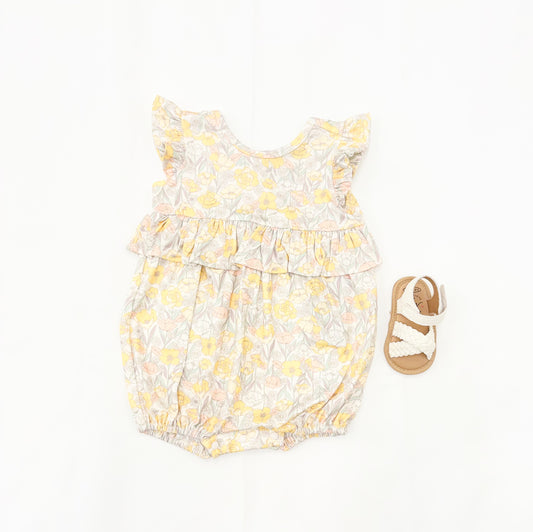 Infant Girls Mila Floral Romper