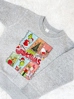 Merry Grinchmas Graphic Sweatshirt