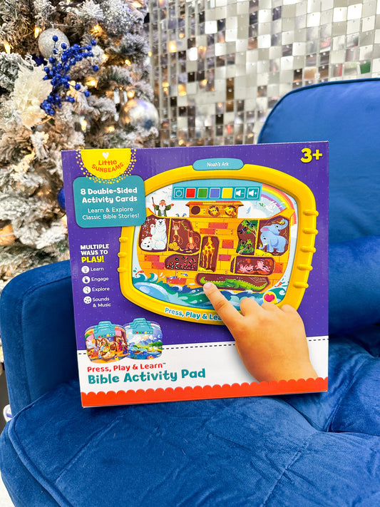 Bible Stories Early Learning Religious Activity Pad