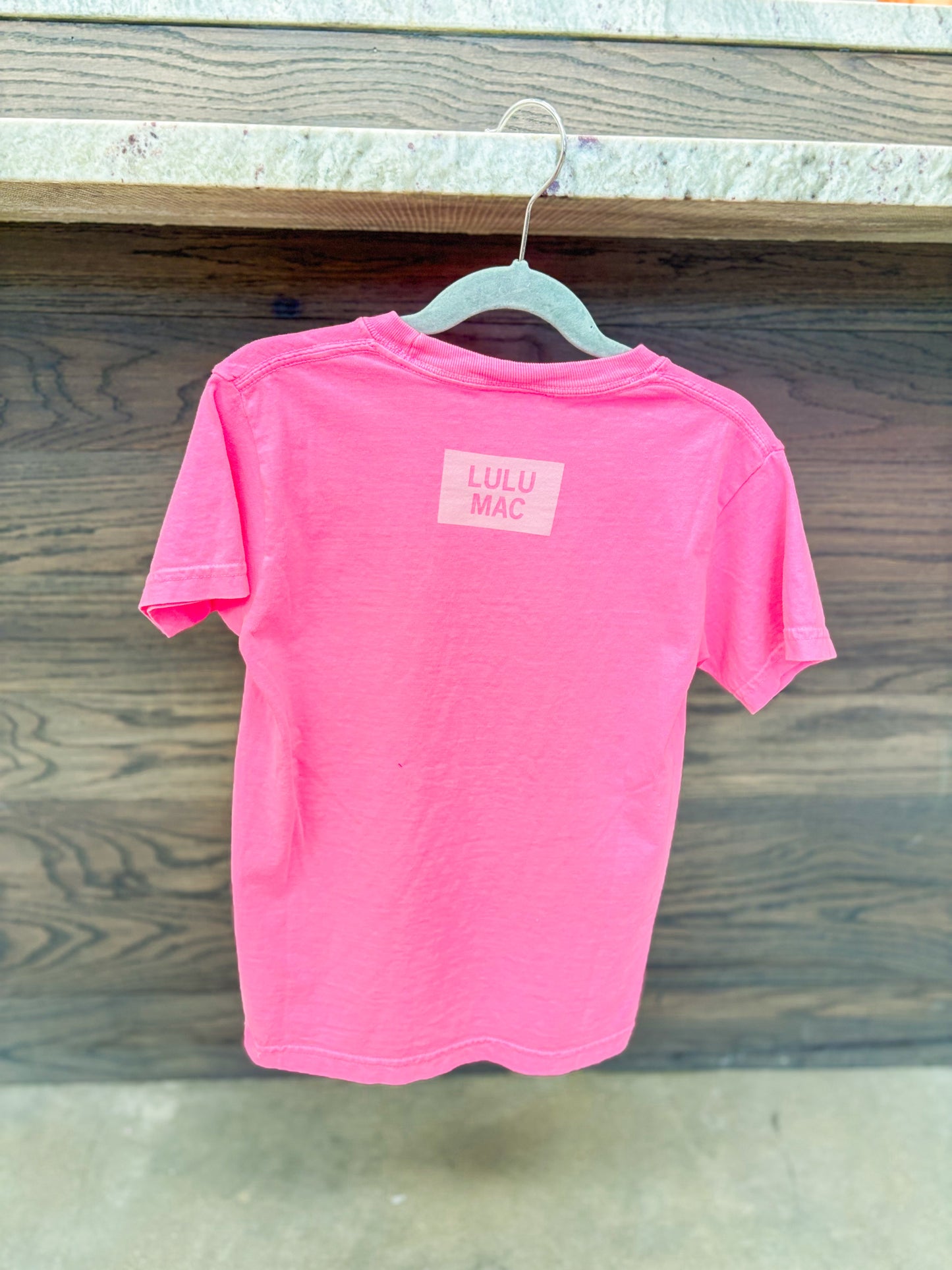 Lulu Mac Polka Dot Youth Comfort Colors Tee Shirt