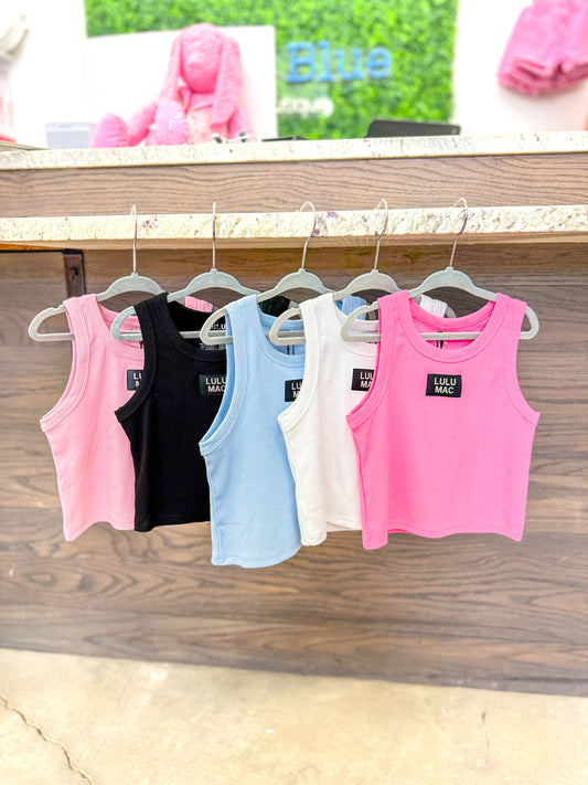 Lulu Mac Kids Solid Tank Top