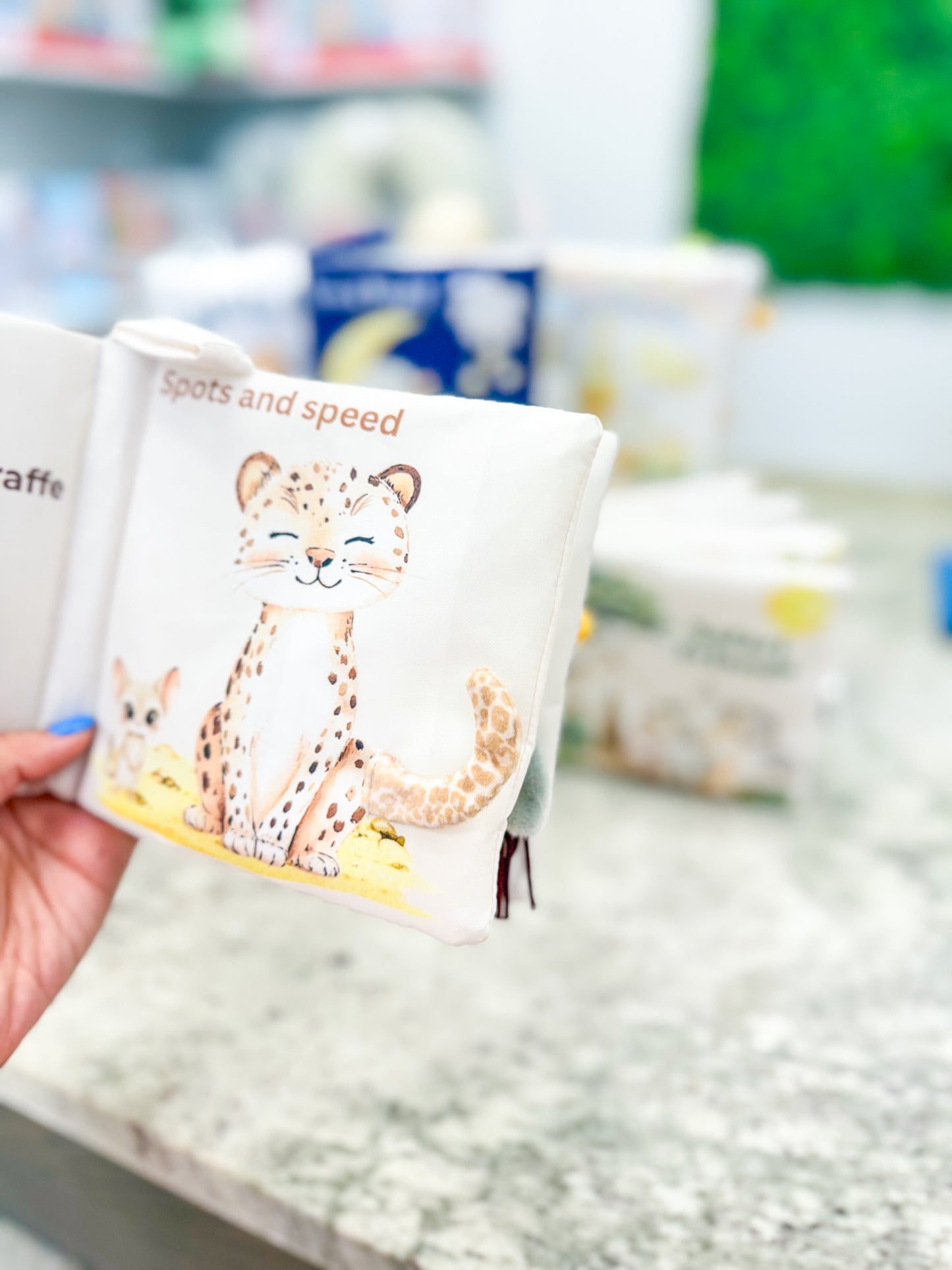 Crinkle Cloth Soft Baby Book