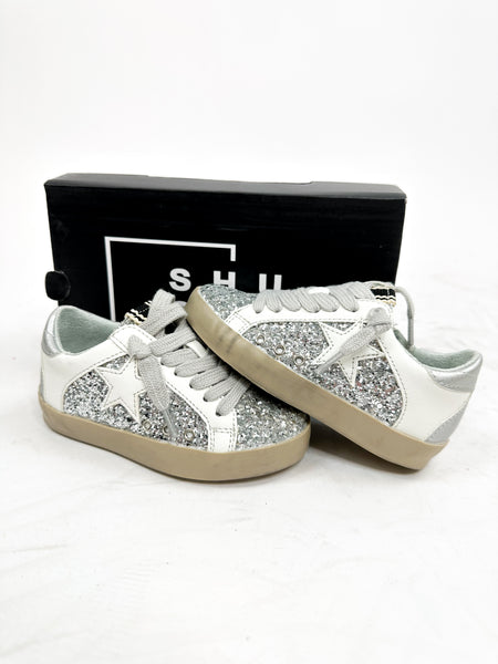 Shu Shop "Paris Silver Sparkle" Sneaker