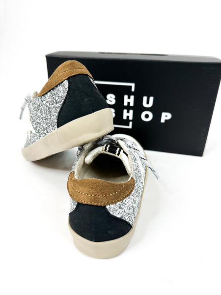 Shu Shop "Paula Silver Sparkle" Sneaker
