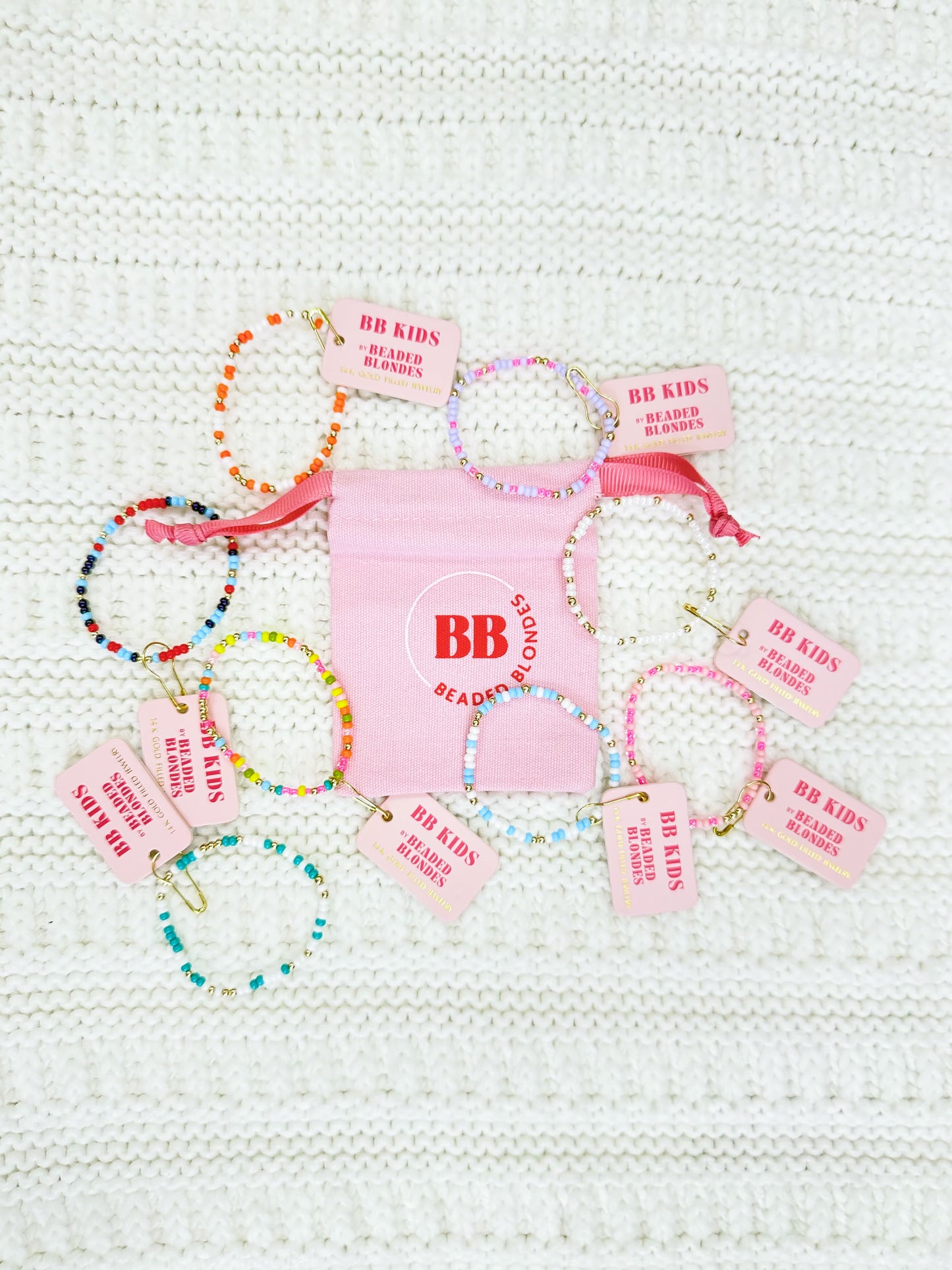 Beaded Blonde - Kids Sprinkle Bracelet
