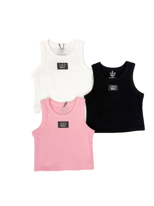 Lulu Mac Kids Solid Tank Top