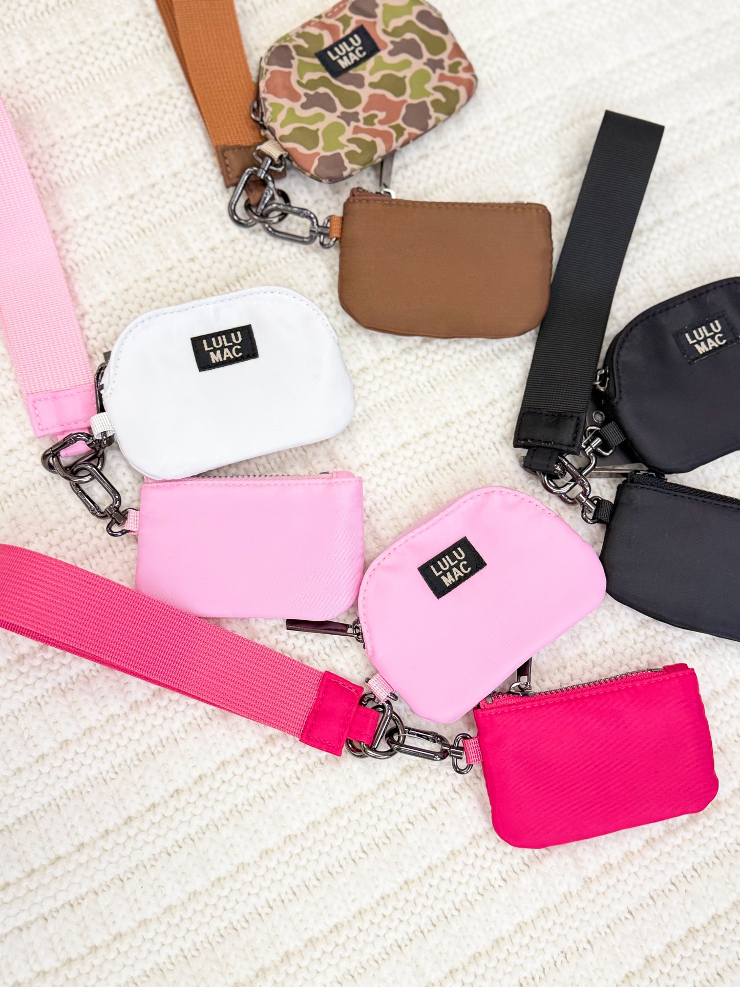 Lulu Mac Double Pouch Wristlets