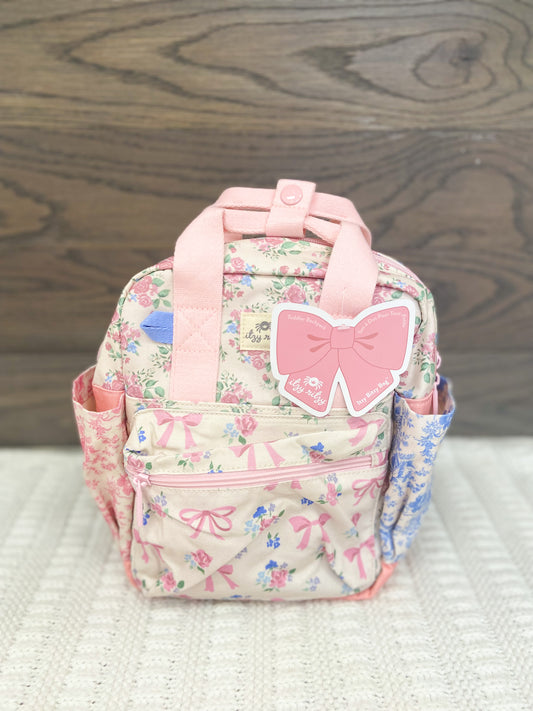 Itzy Bitzy Backpack - Ribbons & Roses