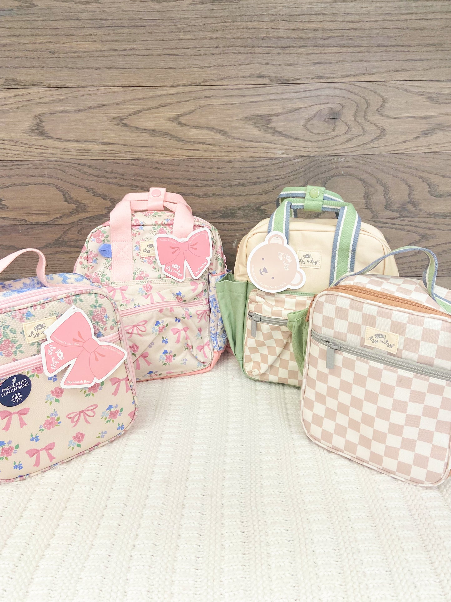 Itzy Bitzy Backpack - Ribbons & Roses