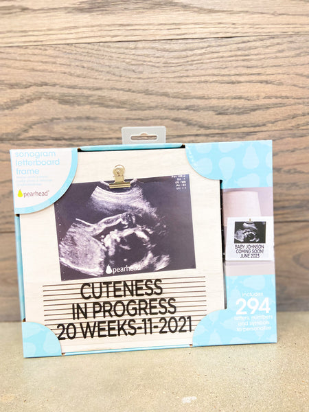 Letterboard Sonogram Picture Frame