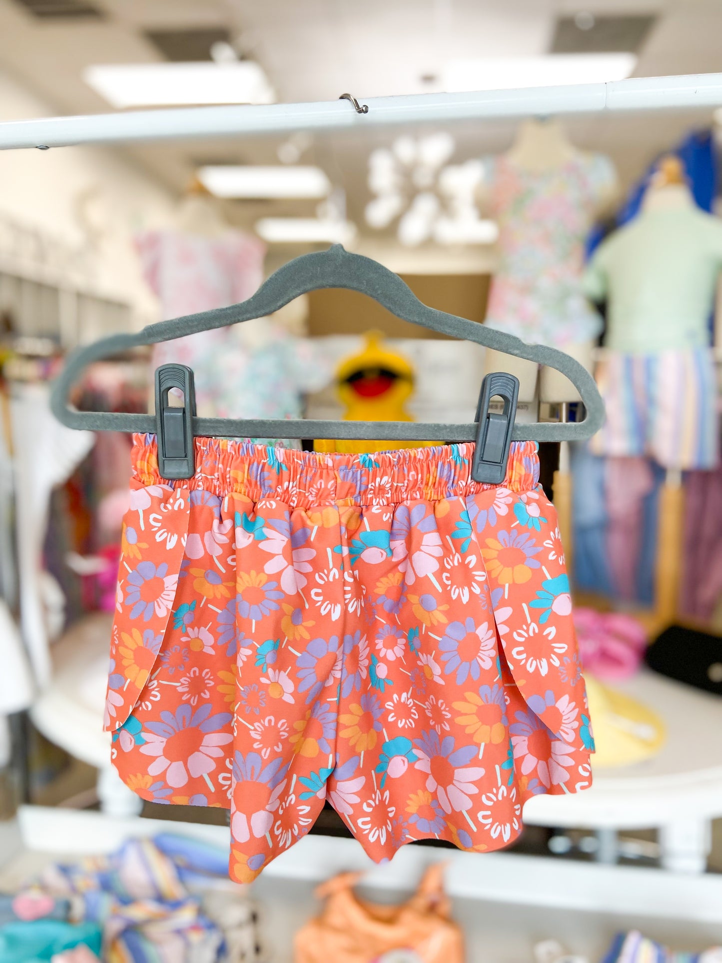 Toddler Girls Active Butterfly Shorts