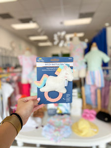 Itzy Ritzy Rattle Pal Plush Rattle With Teether