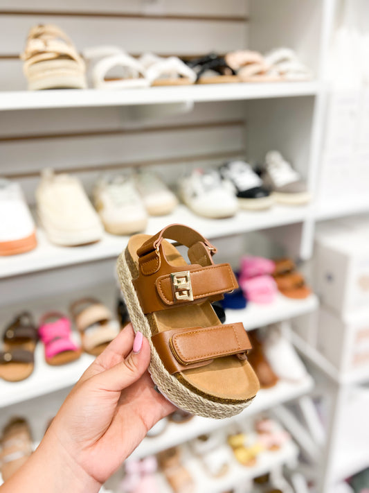 Youth Girls Platform Espadrille Sandal
