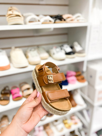 Youth Girls Platform Espadrille Sandal