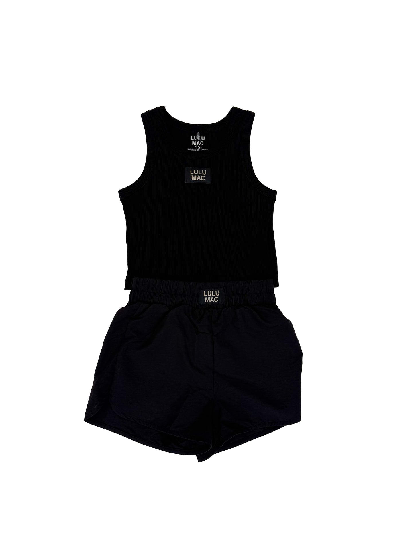 Lulu Mac Youth Girls Tank Top and Shorts Set